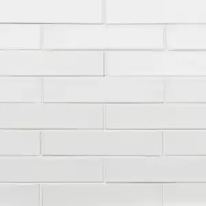 Prinero White Engobe (65mm) brick by La Paloma