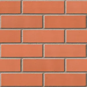 Red Smooth (65mm) brick by Kingscourt Brick