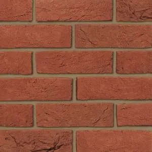 Swanage Handmade Restoration Red (65mm) brick by Ibstock