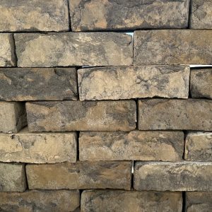 Anglesey Weathered Buff Dark bricks