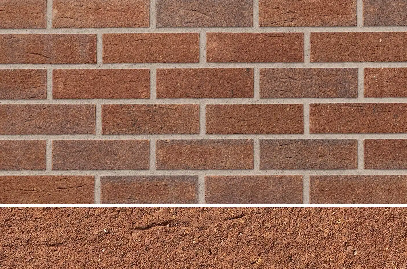 Ibstock Brunswick Antique Red 65mm Brick